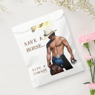 Sachets En Papier Chapeau de cowboy en paille de SlipperyJoe's sauve