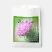 Sachets En Papier Chardon pourpre (Devant)