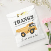 Sachets En Papier Chariot de véhicule de construction Anniversaire (Scellé)