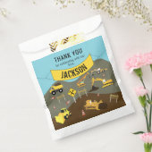 Sachets En Papier Chariots de construction Thème Merci du site (Scellé)