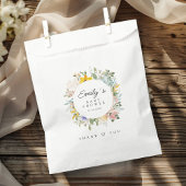 Sachets En Papier Charme de jardin fleur sauvage | Baby shower