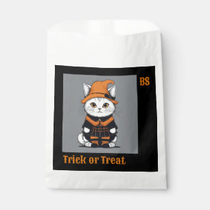 Sachets En Papier Chat d'Halloween mignon dans un déguisement ou un 