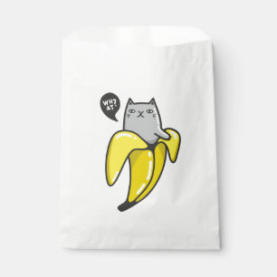 Sachets En Papier Chat en banane