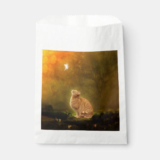 Sachets En Papier Chat et fée (Devant)