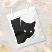Sachets En Papier Chat noir (Coupé)