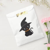 Sachets En Papier Chat Noir Avec Une Sorcière Casquette Halloween (Scellé)