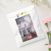 Sachets En Papier Chat noir Citrouille rose et maison hantée Hallowe (Scellé)