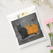 Sachets En Papier Chat noir d'Halloween (Scellé)
