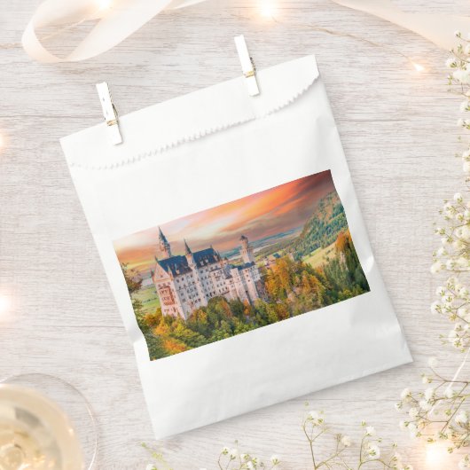 Sachets En Papier château de Neuschwanstein (Coupé)