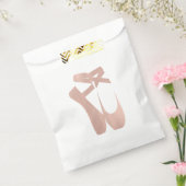 Sachets En Papier Chaussons Ballerina Rose Gold Party (Scellé)