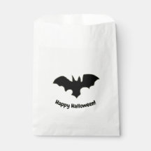 Chauve-souris volante sur un sac de faveur jaune