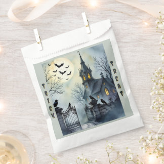 Sachets En Papier Chauves-souris dans le beffroi - Corbeaux sur la g