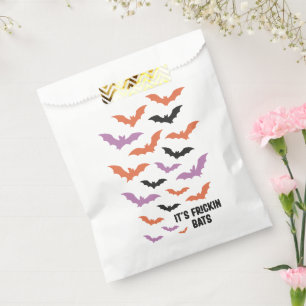 Sachets En Papier Chauves-souris d'Halloween