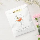 Sachets En Papier Chefs à l'amour moderne Cocktail Mariage de vin (Scellé)