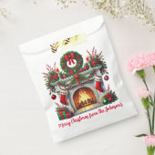 Sachets En Papier Cheminée de Noël (Scellé)