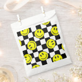 Sachets En Papier chèque en noir super (Coupé)