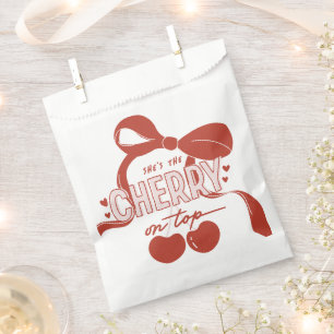 Sachets En Papier Cherry First Coquette Girls 1er anniversaire
