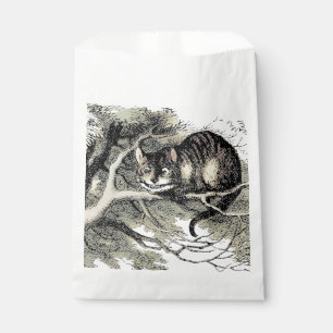 Sachets En Papier Cheshire Chat Alice Wonderland Classic