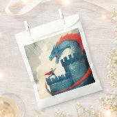 Sachets En Papier Chevalier et dragon sans peur (Coupé)