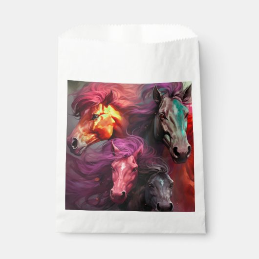 Sachets En Papier Chevaux Ai (Devant)