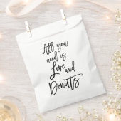 Sachets En Papier Chic lettrage main Tout ce dont vous avez besoin e (Coupé)