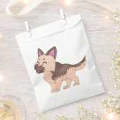 Sachets En Papier Chien berger allemand de Kawaii (Coupé)