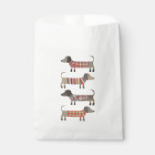 Sachets En Papier Chien de saucisse Dachshund (Devant)