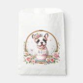 Sachets En Papier Chien de taureau français mignon Pastel - Annivers (Devant)