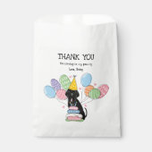 Sachets En Papier Chien noir napolitain mastiff (Devant)