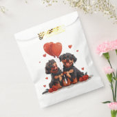 Sachets En Papier Chiens rotules de la Saint-Valentin (Scellé)