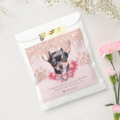 Sachets En Papier Chihuahua Chien personnalisé avec Parties scintill (Scellé)