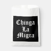 Sachets En Papier Chinga LA Migra (Devant)