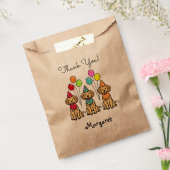 Sachets En Papier Chiots Golden Retriever Anniversaire Favoriser les (Scellé)