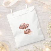 Sachets En Papier Choco biscuits fête pour sac (Coupé)