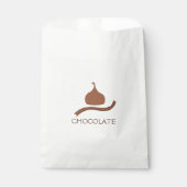 Sachets En Papier Chocolat (Devant)