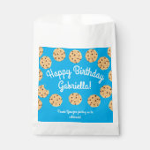 Sachets En Papier Chocolat Chip Cookie Enfants 1er Anniversaire Part (Devant)