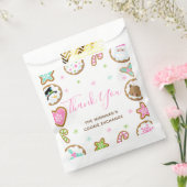 Sachets En Papier Christmas Cookie Exchange Party Pink Thank You (Scellé)