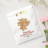 Sachets En Papier Christmas Holiday Gingerbread Échange de biscuits (Scellé)