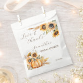 Sachets En Papier Chute d'amour boho citrouille tournesol vaisselle (Coupé)