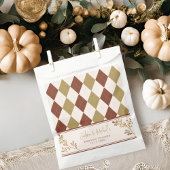 Sachets En Papier Chute en amour Chute Foliage Jacquard Wedding show