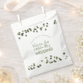 Sachets En Papier Chute Feuille Automne Végétation Merci (Coupé)