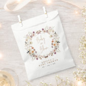 Sachets En Papier Chute Fleur Sauvage Wreath Baby Dans Baby shower F (Coupé)