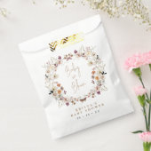 Sachets En Papier Chute Fleur Sauvage Wreath Baby Dans Baby shower F (Scellé)