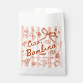 Sachets En Papier Ciao Bambino  (Devant)