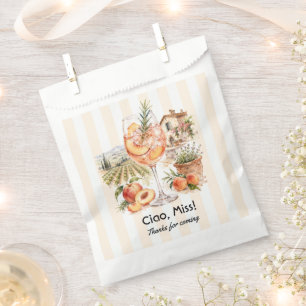 Sachets En Papier Ciao, Miss! Italian Peach Spritz Enterrement de Vi