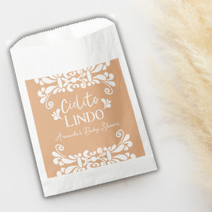 Sachets En Papier Cielito Lindo Mexicaine Fiesta Baby shower neutre