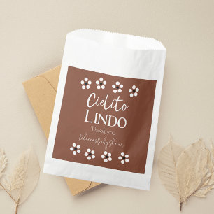 Sachets En Papier Cielito Lindo Talavera Baby shower mexicain Fiesta