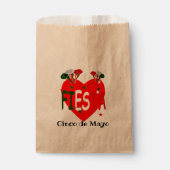 Sachets En Papier Cinco de mayo, fiesta mexicaine sac de faveur (Devant)