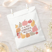 Sachets En Papier Citation d'automne Boho (Coupé)