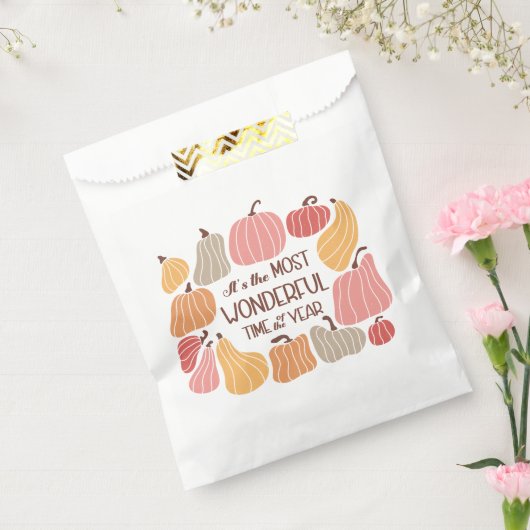 Sachets En Papier Citation d'automne Boho (Scellé)